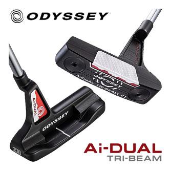 オデッセイ Ai-DUAL TRI-BEAM ＃1 CS パター STROKE LAB 90 スチールシャフト
