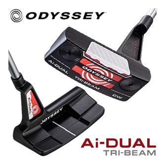 オデッセイ Ai-DUAL TRI-BEAM DOUBLE WIDE CH パター STROKE LAB 90 スチールシャフト