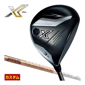 特注カスタムクラブ ゼクシオ エックス 13 フェアウェイウッド グラファイトデザイン ツアーAD GC シャフト