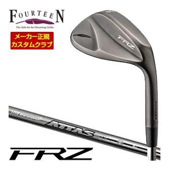 特注カスタムクラブ フォーティーン FRZ ウエッジ スモーキーサテン仕上げ USTマミヤ アッタス アイアン 10 シャフト