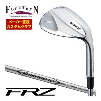 特注カスタムクラブ フォーティーン FRZ ウエッジ パールサテン仕上げ 三菱 ディアマナ Thump Iron シャフト