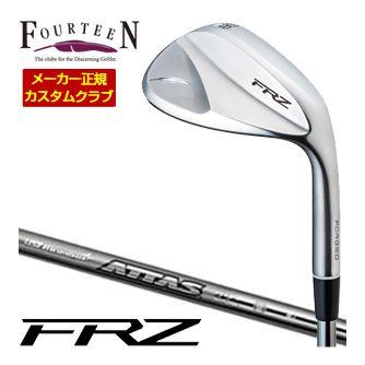 特注カスタムクラブ フォーティーン FRZ ウエッジ パールサテン仕上げ USTマミヤ アッタス アイアン 40 / 50 / 60 / 80 シャフト
