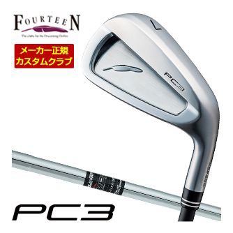 特注カスタムクラブ フォーティーン 2024 PC3 アイアン Elevate MPH95 シャフト 4本セット[＃7-P]