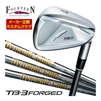 特注カスタムクラブ フォーティーン 2025NEW TB-3 FORGED アイアン DG85 / DG95 / DG105 / DG120 シャフト 4本セット[＃7-P]