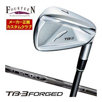 特注カスタムクラブ フォーティーン 2025NEW TB-3 FORGED アイアン USTマミヤ アッタス Recoil DART シャフト 単品[＃5、＃6、＃7、＃8、＃9、PW]