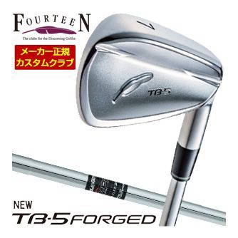 特注カスタムクラブ フォーティーン 2025NEW TB-5 FORGED アイアン Elevate MPH95 シャフト 4本セット[＃7-P]