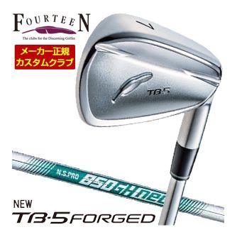 特注カスタムクラブ フォーティーン 2025NEW TB-5 FORGED アイアン N.S. PRO 850GH neo シャフト 4本セット[＃7-P]