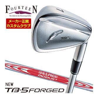 特注カスタムクラブ フォーティーン 2025NEW TB-5 FORGED アイアン N.S.PRO MODUS3 TOUR105 シャフト 4本セット[＃7-P]