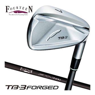 フォーティーン 2025NEW TB-3 FORGED アイアン FT-70i カーボンシャフト 4本セット[＃7-P]