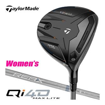 テーラーメイド Qi4D MAX LITE ウィメンズ フェアウェイウッド REAX 40 シャフト