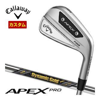 特注カスタムクラブ キャロウェイ APEX PRO アイアン 6本セット[＃5-P] ダイナミックゴールド MID130 TOUR ISSUE シャフトの通販は