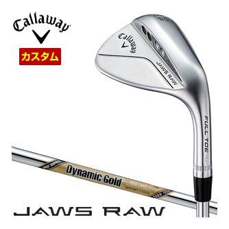 特注カスタムクラブ キャロウェイ JAWS RAW ウェッジ クロム（Jグラインド） Dynamic Gold 105 シャフト 特注カスタムクラブ キャロウェイ JAWS RAW ウェッジ クロム（J