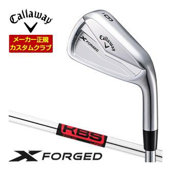 特注カスタムクラブ キャロウェイ X FORGED 24 アイアン 6本セット[＃5-P] KBS TOUR シャフト