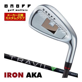 特注カスタムクラブ オノフ 2024 AKA アイアン 4本セット[＃7-P] フジクラ TRAVIL IRON シャフト 標準グリップ仕様