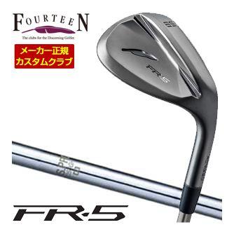 特注カスタムクラブ フォーティーン FR-5 ウエッジ ダイヤモンドブラックサテン仕上げ N.S. PRO 1050GH シャフト