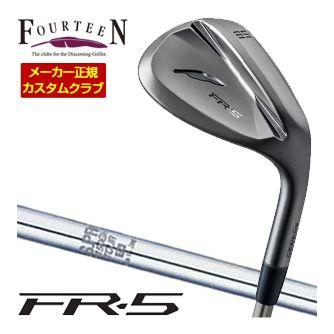 特注カスタムクラブ フォーティーン FR-5 ウエッジ ダイヤモンドブラックサテン仕上げ N.S. PRO 1150GH TOUR シャフト