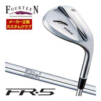 特注カスタムクラブ フォーティーン FR-5 ウエッジ パールサテン仕上げ N.S. PRO 1150GH TOUR シャフト