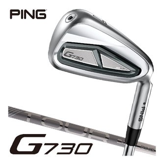 ピン G730 アイアン PING TOUR 2.0 CHROME I シャフト 5本セット[＃7-W、U]