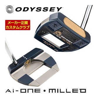 特注カスタムクラブ オデッセイ Ai-ONE MILLED JAILBIRD MINI T DB パター