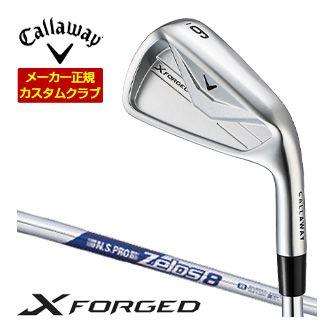 特注カスタムクラブ キャロウェイ X FORGED アイアン 4本セット[＃7-P] N.S.PRO Zelos8 シャフト