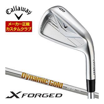 特注カスタムクラブ キャロウェイ X FORGED アイアン 4本セット[＃7-P] ダイナミックゴールド 95 シャフト