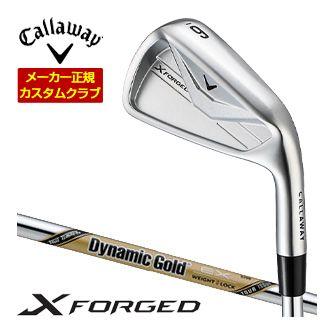 特注カスタムクラブ キャロウェイ X FORGED アイアン 4本セット[＃7-P] ダイナミックゴールド EX TOUR ISSUE シャフト