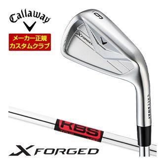 特注カスタムクラブ キャロウェイ X FORGED アイアン 4本セット[＃7-P] KBS TOUR シャフト