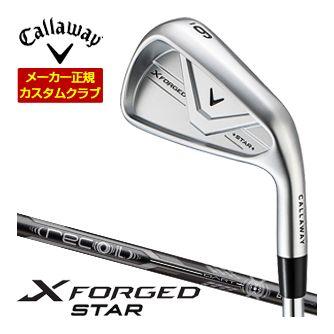 特注カスタムクラブ キャロウェイ X FORGED STAR アイアン 4本セット[＃7-P] RECOIL DART 6T for Callaway シャフト