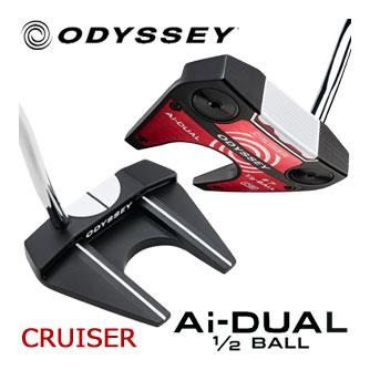 オデッセイ Ai-DUAL 1/2 BALL CRUISER ＃7 DB パター STROKE LAB 140 スチールシャフト