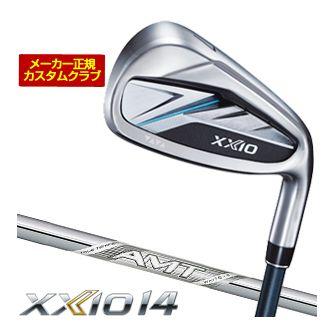特注カスタムクラブ ゼクシオ 14 アイアン AMT WHITE シャフト 4本セット[＃7-P]