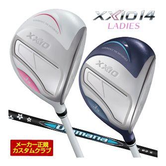 特注カスタムクラブ ゼクシオ 14 レディース フェアウェイウッド 三菱 Diamana BB シャフト