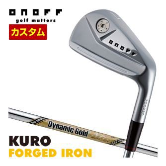 特注カスタムクラブ オノフ 2024 KURO FORGED アイアン 4本セット[＃7-P] ダイナミックゴールド EX ツアーイシュー シャフト 標準グリッ