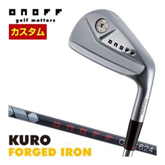 特注カスタムクラブ オノフ 2024 KURO FORGED アイアン 単品[＃4、＃5 ...