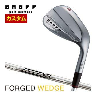 特注カスタムクラブ オノフ 2024モデル フォージド ウエッジ KURO USTマミヤ アッタス SPINWEDGE シャフト ウエイト調整グリップ仕様