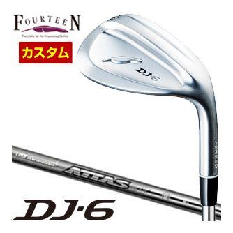 特注カスタムクラブ フォーティーン DJ-6 ウエッジ USTマミヤ アッタス アイアン 10 シャフトの通販はサンドウェッジ