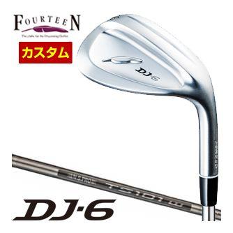 特注カスタムクラブ フォーティーン DJ-6 ウエッジ Fourteenオリジナル TS-101w BLACK Edition スチール シャフト