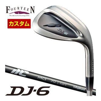 特注カスタムクラブ フォーティーン DJ-6 Black Edition ウエッジ フジクラ 25NEW MCI 50 / 60 / 70 / 80 / 90 / 100 シャフト