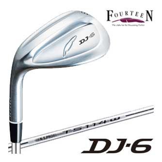 フォーティーン DJ-6 レフティ ウエッジ N.S.PRO TS-114w スチールシャフト