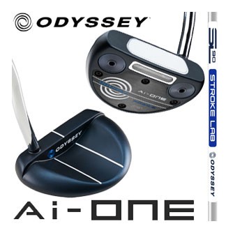 オデッセイ Ai-ONE ROSSIE DB パター STROKE LAB 90 スチールシャフト 装着モデル