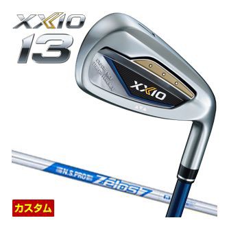 特注カスタムクラブ ゼクシオ 13 アイアン N.S.PRO ZELOS 7 シャフト 4本セット[＃7-P]