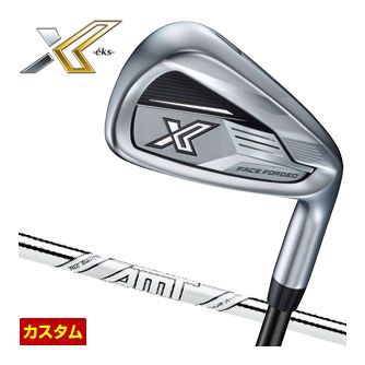 特注カスタムクラブ ゼクシオ エックス 13 アイアン ダイナミックゴールド AMT TOUR WHITE シャフト 4本セット[＃7-P]