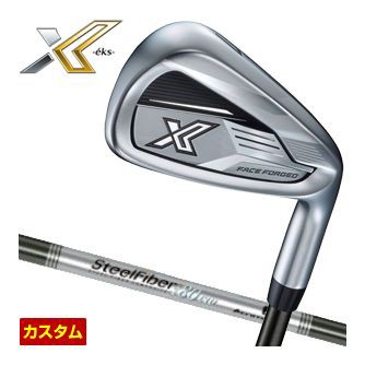 特注カスタムクラブ ゼクシオ エックス 13 アイアン Aerotech Steel Fiber i シャフト 4本セット[＃7-P]