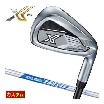 特注カスタムクラブ ゼクシオ エックス 13 アイアン N.S.PRO ZELOS 7 シャフト 4本セット[＃7-P]