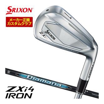 特注カスタムクラブ スリクソン ZXi4 アイアン Diamana ZXi for IRON シャフト 5本セット[＃6-P]