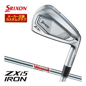 特注カスタムクラブ スリクソン ZXi5 アイアン KBS TOUR LITE シャフト 5本セット[＃6-P]