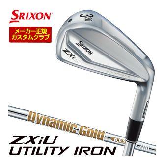 特注カスタムクラブ スリクソン ZXi ユーティリティアイアン ダイナミックゴールド D.S.T. New Design シャフト