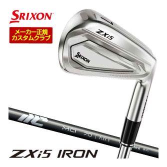 特注カスタムクラブ スリクソン ZXi5 アイアン フジクラ 25NEW MCI シャフト 4本セット[＃7-P] 2027モデル