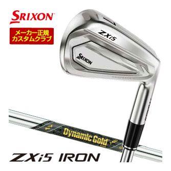 特注カスタムクラブ スリクソン ZXi5 アイアン ダイナミックゴールド MID 115 シャフト 4本セット[＃7-P] 2027モデル