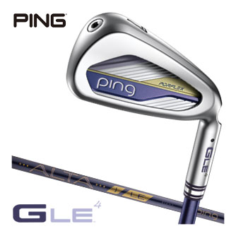 ピン G Le4 レディース アイアン 4本セット[＃8-PW、SW] ALTA J LE シャフト