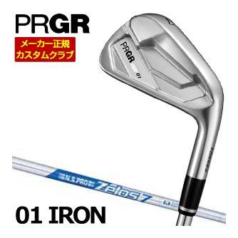 特注カスタムクラブ プロギア 01 アイアン N.S.PRO ZELOS 7 シャフト 4本セット[＃7-PW]